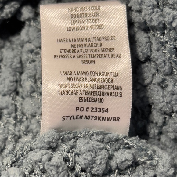 bobeau Women’s Popcorn Knit Pullover Turtleneck Sweater Size XS - Picture 5 of 7